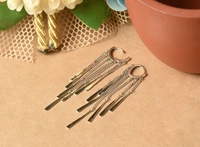 Silver earrings