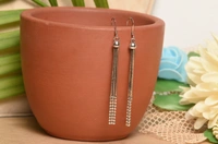 Silver earrings
