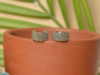 Silver earrings