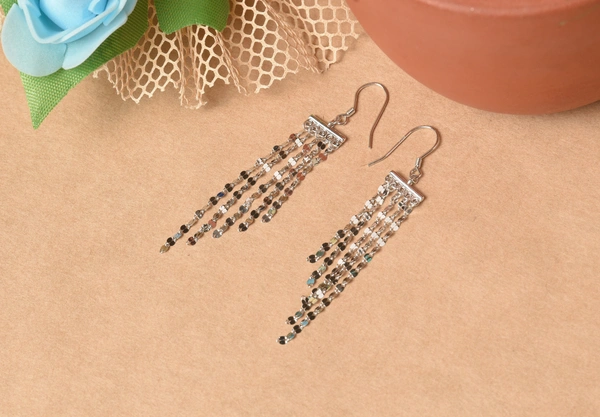 Silver earrings