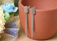 Silver earrings
