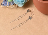 Silver earrings