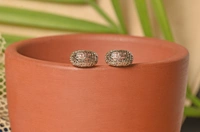 Silver earrings