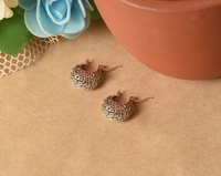 Silver earrings