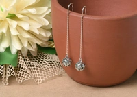 Silver earrings