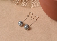 Silver earrings