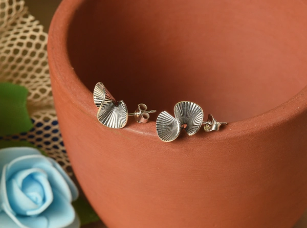 Silver earrings
