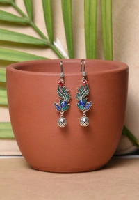 Silver earrings