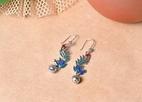 Silver earrings