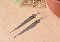 Silver earrings