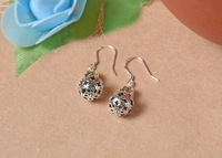 Silver earrings
