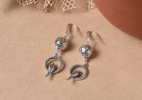 Silver earrings
