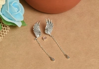 Silver earrings