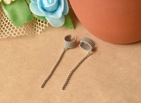 Silver earrings
