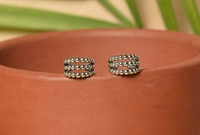 Silver earrings