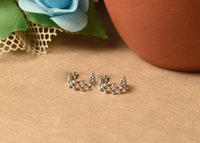 Silver earrings