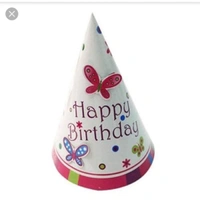 Happy Birthday Cone Shaped Cap ! Sunshine Bakery