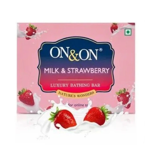 MILK & STRAWBERRY LUXURY BATHING BAR