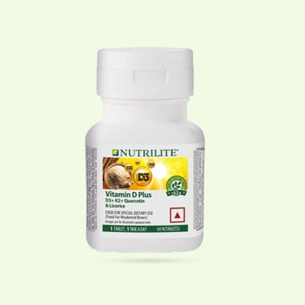 Vitamin D Plus (D3+K2+Quercetin & Licorice)