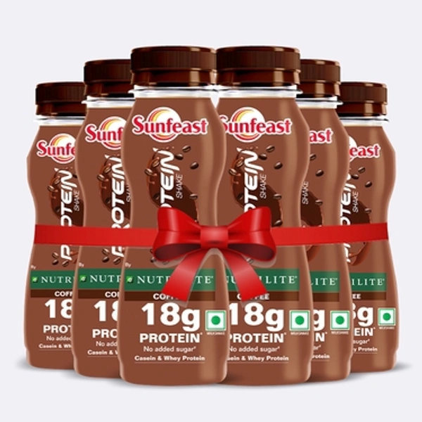 ITC Sunfeast Protein Shake By Nutrilite (Pack Of 6)