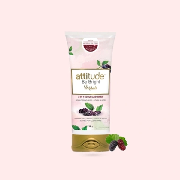 Be Bright Herbals 2-In-1 Scrub And Mask