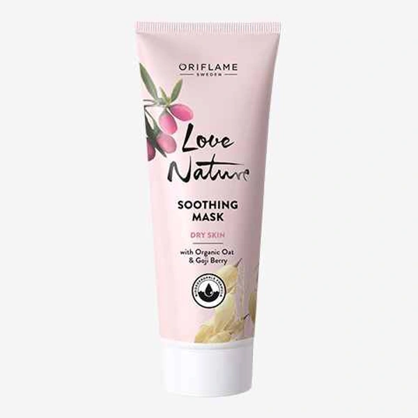 Soothing Mask with Organic Oat & Goji Berry