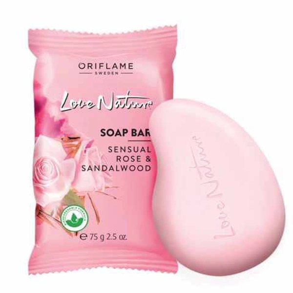 Soap Bar Rose & Sandalwood