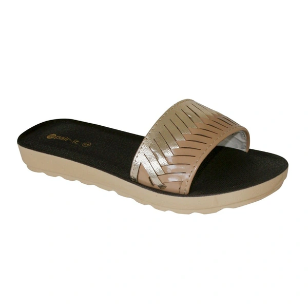 Pair-it Ladies Slipper-MS-008-Brown