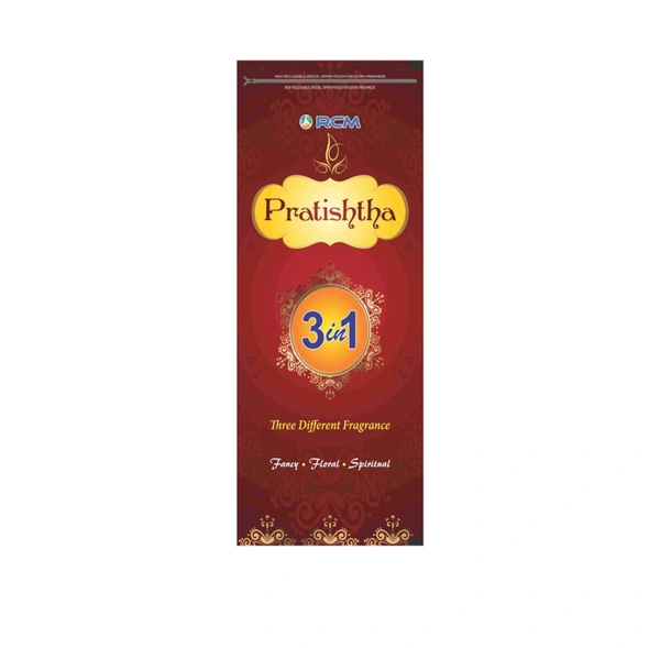 Pratishtha Family PackAgarbatti(3 In 1)