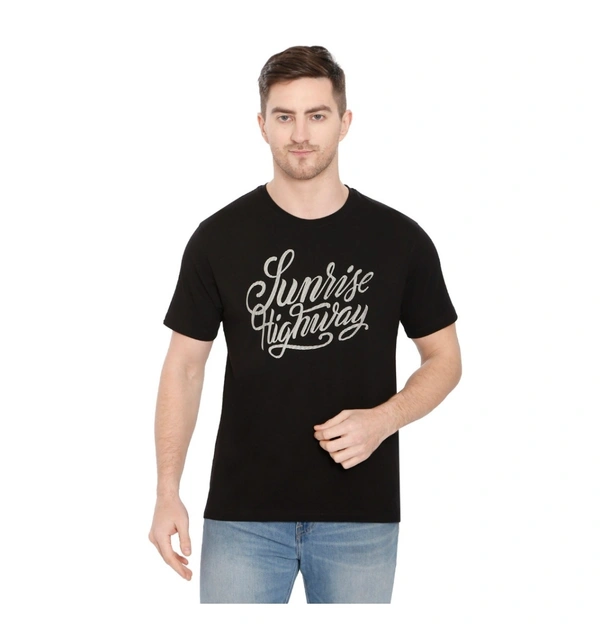 "CASUAL RN TSHIRT-CS-RN1001, BLACK
