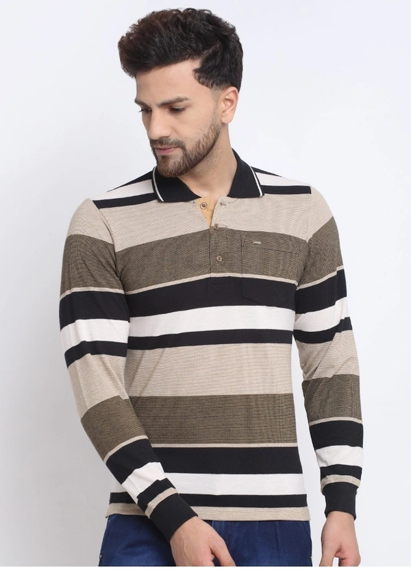 "MN FSL ST POLO-ST-PL0006, BROWN