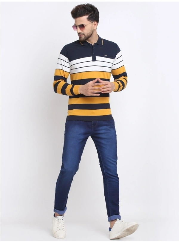 "MN FSL ST POLO-ST-PL0005, YELLOW