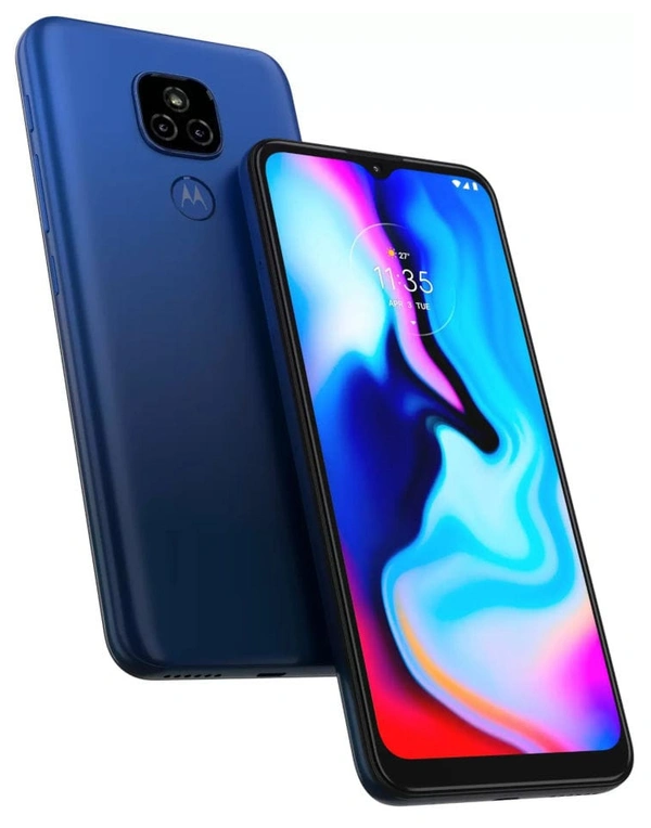 MOTOROLA E7 Plus (Misty Blue, 64 GB) (4 GB RAM)