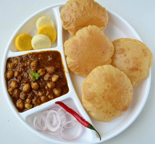 Kachori Chhole कचौड़ी छोले  - Fast