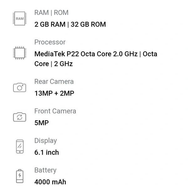  Realme C2 Used Phone Second Hand Mobile