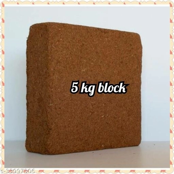Bagga Planters Cocopeat 5 Kg Brick  - 2 Kg