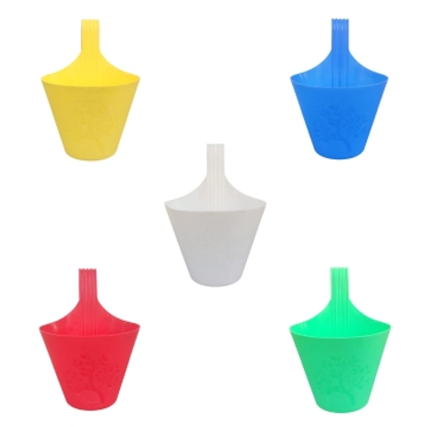 Hook Pot  - White, Pack Of 5