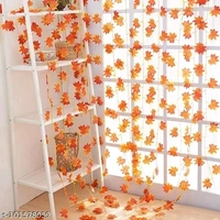 Orange Mapple Leaves  - Pack of 8