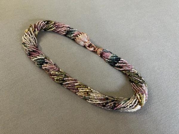 Twisty Tourmalines - 2.2 Mm Beads