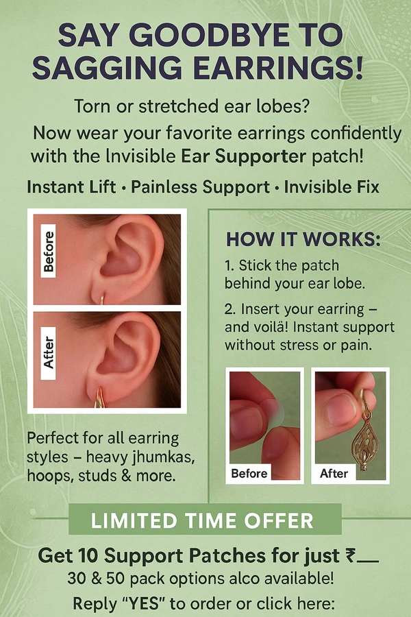 Ear Lobe Supporter