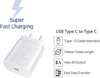 Samsung 25w Pd Adapter  - White / black