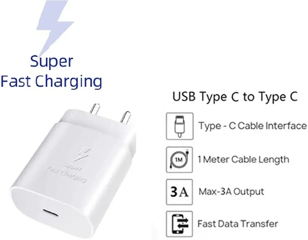 Samsung 25w Pd Adapter  - White / black