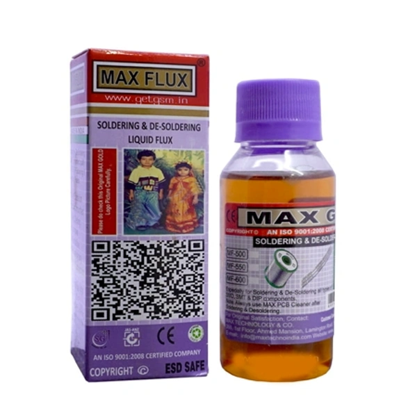MAX FLUX Soldering & De-Soldering Liquid Flux