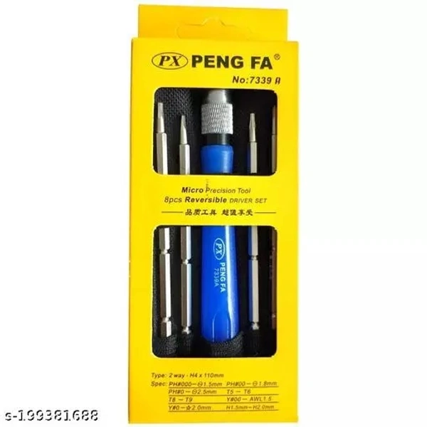 Pengfa 8 In 1 Multipurpose Reversible Screwdriver