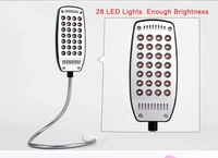 Mini Bright Flexible 28 LED USB Light Computer Lamp Laptop PC electronic desk TT
