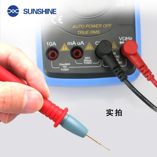Sunshine SS 024 Multimeter Pen Super Cutting-edge Safety Class 1000V 20A Universal Digital