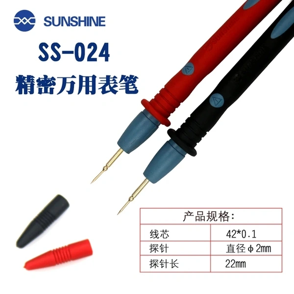 Sunshine SS 024 Multimeter Pen Super Cutting-edge Safety Class 1000V 20A Universal Digital