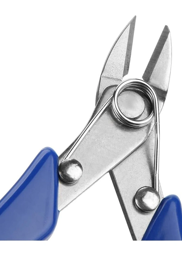 Koocu 126 Electronics Pliers Set, Wire Cutting Pliers, Wire Cutter Multitool Cutting Pliers Set Durable Wire Stripper Cutter Electrical Repair Electrician for Cords Wire