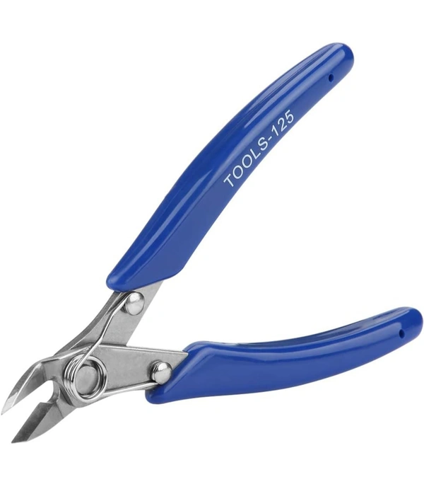 Koocu 126 Electronics Pliers Set, Wire Cutting Pliers, Wire Cutter Multitool Cutting Pliers Set Durable Wire Stripper Cutter Electrical Repair Electrician for Cords Wire