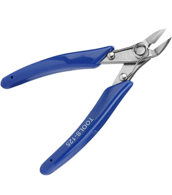 Koocu 126 Electronics Pliers Set, Wire Cutting Pliers, Wire Cutter Multitool Cutting Pliers Set Durable Wire Stripper Cutter Electrical Repair Electrician for Cords Wire
